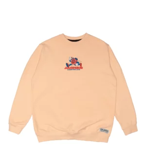 FOREVER LATE CREWNECK PALE PINK FRONT 1800x1800