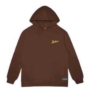 HOT CHICK HOODIE BROWN FRONT 700x1