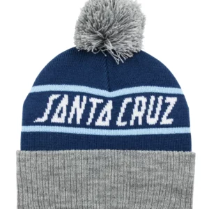 lg Santa Cruz HAT Strip Stripe Beanie Dark Na 1